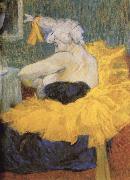 Henri de toulouse-lautrec The Clowness Cha u kao France oil painting artist